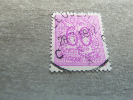 Belgique - Lion - 60c. - Rose Foncé - Oblitéré - Année 1971 - - Oblitérés