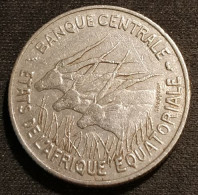 Pas Courant - AFRIQUE EQUATORIALE - 100 FRANCS 1968 - KM 5 - Sonstige – Afrika