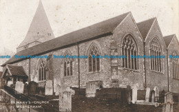 R028380 St. Marys Church. Westerham. W. T. Williams. Sepio - Monde