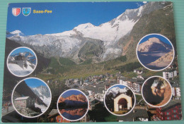 Saas-Fee (VS) -  Mehrbildkarte - Saas-Fee