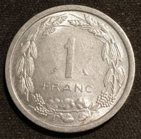 RARE - CAMEROUN - 1 FRANC 1971 - KM 6 - ETATS DE L'AFRIQUE EQUATORIALE - Cameroon