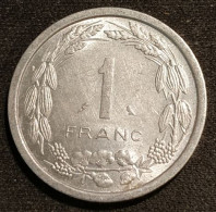 RARE - CAMEROUN - 1 FRANC 1971 - KM 6 - ETATS DE L'AFRIQUE EQUATORIALE - Kamerun
