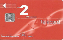 Malta: Telemalta - 1996 Telecard 2 - Malte