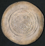 Nuh II. B. Mansur, 366-387AH 976-997, Mehrfach Dirham Silber, Ohne Jahr Yumgan Gov. Al-Harith, Mich 731 (YM6), Sehr Schö - Islamiques