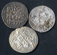 Kayqubad I., 616-634AH 1219-1236, Dirham Silber, 631 Siwas, Henn 172 Var. BMC 164, Sehr Schön+, 3 Stück - Islamische Münzen