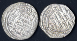 Delcampe - Abu Sa'id Khan, 716-736AH 1316-1335, Doppeldirham 2. Ausgabe Silber, 719 Abu Ishaq, Mich 1627ff, Sehr Schön, 2 Stück, Se - Islámicas