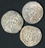 Anushirawan Khan, 744-757AH 1343-1356, Doppeldirham Silber, 74x Unbekannte Münzstätte, Schön, 4 Stück - Islamitisch