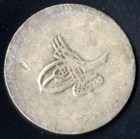 Mahmud I., 1143-1168AH 1730-1754, Kurush Silber, 87 Islambul, Sultan 2242 Craig 46a, Sehr Schön- Stempel Schwach - Islamic
