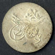 Abdül Azis, 1277-1293AH 1861-1876, 1 Qirsh Silber, Jahr 14 MisrY 7a, KM 250, Sehr Schön+ - Islamitisch