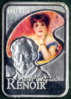 2008, 10 Diners Renoir In Silber (925), 28,28 Gr., PP - Andorra