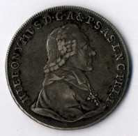 Thaler 1774, Hieronymus Von Colloredo Bischof, 1 Thaler In Silber, Ss-vz, KM 434 - Oesterreich