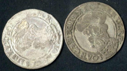 6 Groschen, 1663/67, Johann Casimir 1649/68, Lot Mit Sieben Silbermünzen, Schön, Gum. 1707, 1709, 1713, 1715 - Polonia