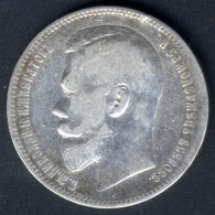 5, 10, 15, 20, 50 Kopeken Und 1 Rubel 1890/1914, Lot Mit Sechs Silbermünzen, Schön Bis Sehr Schön, Silber Feingewicht 27 - Rusland