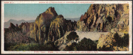 CC975 - CARTE PANORAMIQUE CHOCOLAT CANTALOUP CATALA - PIANA LES CALANCHES - Autres & Non Classés