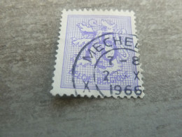 Belgique - Lion - 75c. - Lilas - Oblitéré - Année 1966 - - Used Stamps