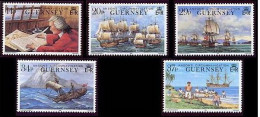 Guernsey 494/498 ** MNH. 1990 - Guernsey
