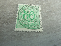 Belgique - Lion - 80c. - Vert - Oblitéré - Année 1962 - - Gebraucht