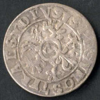 3 Groschen (Kreuzer) 1597, Lot Mit Vier Silbermünzen, Davon Eine In Erhaltung Sehr Schön, Die Anderen Drei In Erhaltung  - Autres & Non Classés
