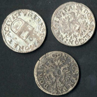 3 Groschen (Kreuzer) 1603, Lot Mit Drei Silbermünzen,sehr Schön, HMZ 1076, Abbildungen Siehe Onlinekatalog - Sonstige & Ohne Zuordnung