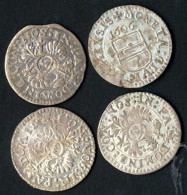3 Groschen (Kreuzer) 1606, Lot Mit 4 Silbermünzen, Erhaltung Von Sehr Schön Bis Vorzüglich, HMZ 1076, Abbildungen Siehe  - Other & Unclassified