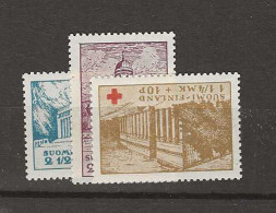 1932 MNH Finland Mi 173-75, Postfris** - Neufs