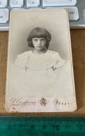 Réal CDV Vers 1900  Russia Russie Riazan - Portrait D’une Jeune Fille - Anciennes (Av. 1900)