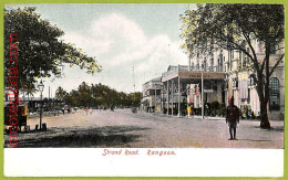 Af3914 - BURMA -  VINTAGE POSTCARD - Rangoon, Strand Road - Myanmar (Burma)