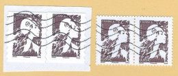 Marianne Avenir 5c Paire Adhésif - Used Stamps