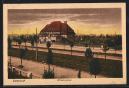 AK Dortmund, Gasthaus Wittekindshof J. Wernecke Mit Westfalendamm Aus Der Vogelschau  - Werne