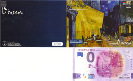 0-Euro PEBR 2022-5 VINCENT VAN GOGH - CAFETERRAS BIJ NACHT First Issue Pack No. Nur Bis #250 ! - Privatentwürfe