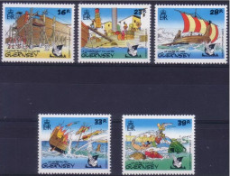 Guernsey 575/579 ** MNH. 1992 - Guernesey