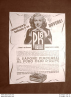 Pubblicità Del 1945 Sapone PH6 Al Puro Olio D'oliva Chiozza & Turchi S.A. - Altri & Non Classificati