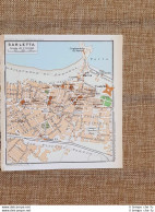 Pianta Della Città Di Barletta Del 1962 Puglia - Mapas Geográficas