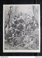 L'insurrezione In Macedonia - Arresto Di Ribelli Stampa Del 1903 - Altri & Non Classificati