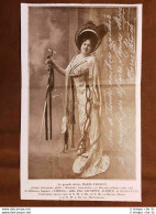 Pubblicità Del 1915 Attrice Maria Farneti Per Liquore Strega Alberti Benevento - Other & Unclassified