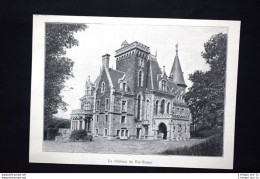 Il Castello Di Ker-Stears Nel 1906 Stampa Del 1906 - Andere & Zonder Classificatie