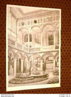 Bologna Il Cortile Del Nuovo Museo Civico Di Cornaglia - Avant 1900