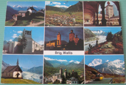 Brig-Glis (VS) -  Mehrbildkarte "Brig / Wallis" / Autobus, Omnibus - Brigue-Glis 