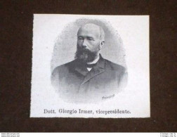 Dott. Giorgio Irmer - Antes 1900