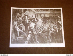 La Rivoluzione In Francia Club Dei Girondini Convenzione L'Arresto 2 Giugno 1793 - Before 1900