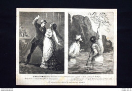 Le Piovre Di Parigi, Pubblicato Nelle Appendici Del Secolo #1 Incisione Del 1876 - Before 1900