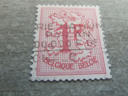 Belgique - Lion - 1f. - Rose - Oblitéré - Année 1968 - - Oblitérés