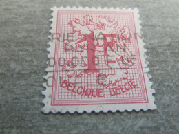 Belgique - Lion - 1f. - Rose - Oblitéré - Année 1968 - - Usados