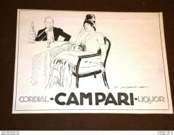 Pubblicità D'epoca Inizi '900 Liquore Cordial Campari + RIM + Cosmetico Ozozo - Altri & Non Classificati