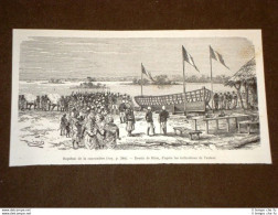 Sudan Francaise En 1889 Baptème De La Canonnière - Vor 1900