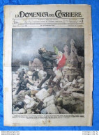 La Domenica Del Corriere 30 Settembre 1917 WW1 Franceschi - Fiamme Nere - Roma - Sonstige & Ohne Zuordnung