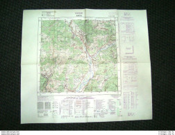 Grande Carta Topografica Arta O Darte Udine Friuli Dettagliatissima I.G.M. - Geographical Maps