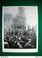 WW1 Guerra Mondiale 1918 Cinque Giornate, Milano + Autorità E Rappresentanze - Sonstige & Ohne Zuordnung