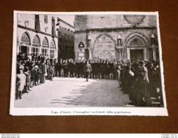 WW1 Prima Guerra Mondiale 1914-1918 Capo D'Istria Bersaglieri Acclamati Popolo - Other & Unclassified
