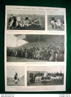 Nel 1921 Squadra Italiana Gara Foot-ball Portiere Berger Ragonesi Schulte - Other & Unclassified